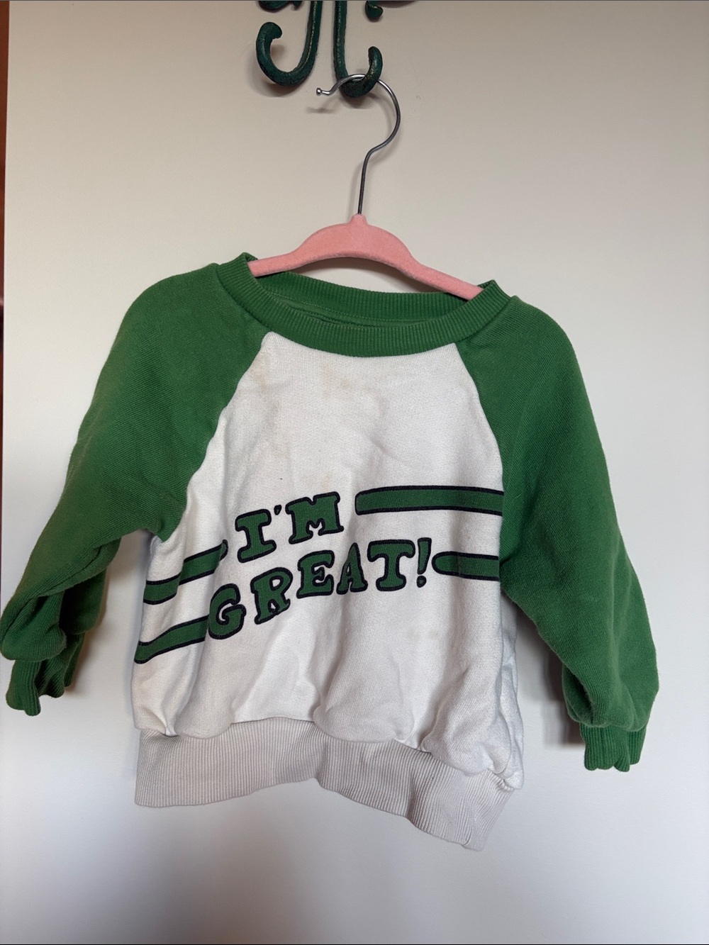 Mini Rodini I’m Great! Retro Sweatshirt 12–18M / 80–86